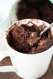 Here's what we'll need to make this microwave cake in a cup: 25 Mug Cake Recipes That Will Blow Your Mind