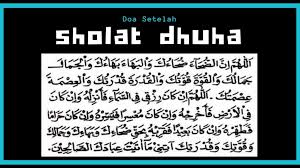 Salat tahajud umumnya dilakukan pada sepertiga malam akhir atau setengah malam akhir dengan minimal dua rakaat. Doa Setelah Sholat Dhuha Lengkap Arab Latin Dan Terjemahan Indonesia