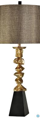 Table Lamps Vintage Gold And Black Geometric Art Deco Table Lamp In 2020 Art Deco Table Vintage Table Lamp Art Deco Table Lamps