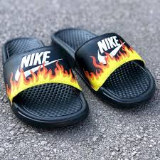 Maybe you would like to learn more about one of these? Fire Nike Slides The Custom Movement