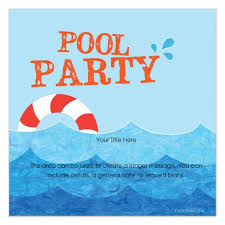 Find & download free graphic resources for party invitation. Diy A Simple Pool Party Invitations Not For A Birthday