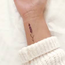 Minimalist Tattoo Ideas Women Minimalisttattoos Lavender Tattoo Trendy Tattoos Tattoos