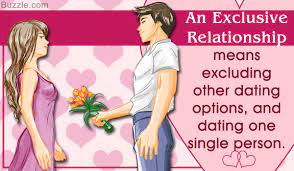 The thing you have to consider is if does mean the same way. Exclusive Relationship Meaning Rules And Helpful Advice Love Bondings