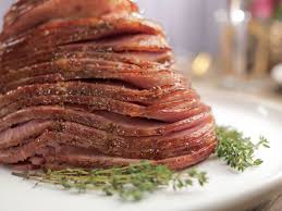 Honey Mustard Glazed Ham Honey Mustard Glaze Ham Glaze Recipe Food Network Recipes