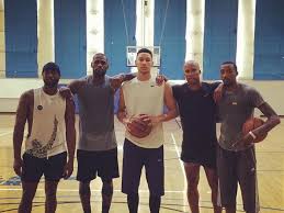 But is he really that tall? Sixers News Ben Simmons Is Working Out With Lebron James Dwyane Wade Liberty Ballers