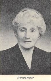 Mary Ida “Mariam” Parkhurst Haney (1872-1965)