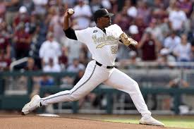 Vanderbilt's kumar rocker shuts down tennessee baseball to take game one vanderbilt baseball: Aag3vhb70yqvcm