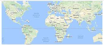 Map of luxembourg should it successfully recover all annexed territories from germany, france and belgium. Location Map Of The 45 Czo Locations In The U S Germany Tereno Download Scientific Diagram