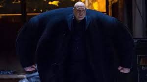 This incarnation is the film's most direct adaptation of a villain, drawing inspiration from the ultimate version of the character introduced in 2011 in ultimate comics: The Kingpin Character Design From Spider Man Into The Spider Verse Does Not Translate Well To Live Action Geektyrant