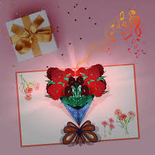 Download free pdf template for this project here. Amazon Com 3d Pop Up Card Pop Up Card With Lights And Music Card For Wife Card For Mom Anniversary Pop Up Card Spring Card Greeting Card Pop Up Pop Up Birthday
