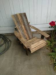 Great outdoor chairs for your deck, porch, or patio. Recycled Pallets Turned Into An Adirondack Chair Your Projects Obn