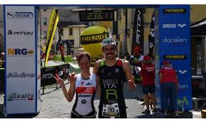 This opens in a new window. Triathlon Olimpico Michele Sarzilla E Ilaria Zane Tricolori