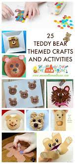 Rainbow, weather, st patricks day or spring project. 25 Teddy Bear Themed Crafts And Activities Celebrate National Teddy Bear Day Mum In The Madhouse