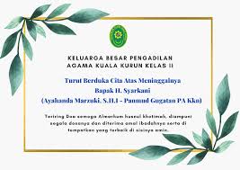 Pejabat agama & mahkamah syariah kuala muda. Keluarga Besar Pa Kuala Kurun Turut Berduka Cita Atas Meninggalnya Ayahanda Panitera Muda Gugatan Pa Kuala Kurun