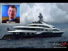 Firstly the attessa iv was re launched on december 2010 and is one of the worlds top 25 private super yachts by length. Bill Gates New Yacht 400 Million Youtube