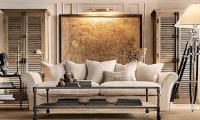 Pin By Ms On Apartment Living Room Decor Modern Living Room Designs Restoration Hardware Sofa
