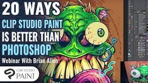 This will allow you to basically trace the image to create the png. 20 Clip Studio Paint Manga Studio 5 Best Features That Make It Better Than Adobe Photoshop Youtube