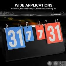 Advertisement Ebay 4 Digit Scoreboard Basketball Table Tennis Badminton Multisport Score Board 1pc In 2020 Table Tennis Badminton Table Tennis Set