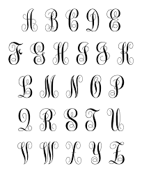Calligraphy alphabets from a to z letters in black in over 15 styles and samples which include. 10 Best Font Styles Alphabet Printable Printablee Com
