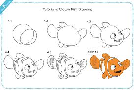 What's the best way to draw a diploma? How To Draw A Fish Step By Step For Kids