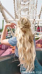 Lush hair extensions is the place to go if you're wondering where to get 100% human remy hair sourced from ethically sounds suppliers. 20 Classic Ash Blonde Clip Ins 20 160g In 2020 Luxy Hair Long Hair Styles Luxy Hair Extensions