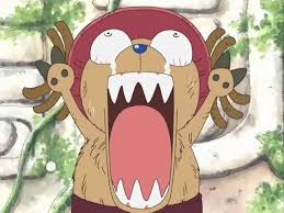 Share the best gifs now >>> One Piece Funny Faces Chopper Mega Fear