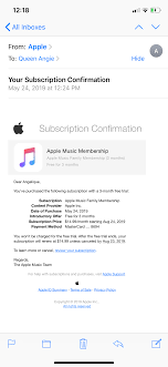 Apple Music Free Trial Apple Community