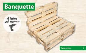 Voici les conseils des éditions de vous vous demandez que faire avec les palettes en bois ? Meubles En Palettes A Monter Soi Meme Landi