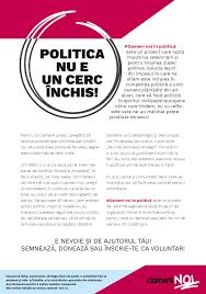 Iniţiativa „oameni noi în politică, lansată în sibiu. Publicator Brand And Corporate Communication Portfolio Communication Campaign For Oameni Noi In Politica