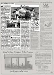 If You're Thinking of Living in:; CHATHAM