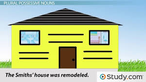 A possessive noun is defined as a noun that shows ownership. What Are Possessive Nouns Examples Definition Types Video Lesson Transcript Study Com