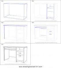 We got you covered with amazing features How To Draw A Computer Desk Printable Drawing Sheet By Drawingtutorials101 Com Drawing Sheet Computer Desk Step By Step Drawing