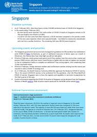 Irish health authorities confirm 10 coronavirus cases among the 419 people in. Covid 19 In Singapore Situation Report 14