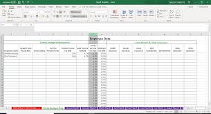 how to do payroll in excel free template