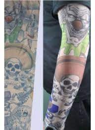 paylaco kuru kafa motifli giyilebilir dovme dovme tattoo kaftan