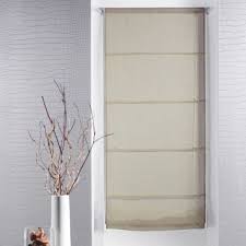 Voilage polycoton lin chiné crème grande largeur. Store Bateau 80 X 200 Cm Etamine Lumea Lin Rideau Voilage Store Eminza