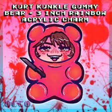 KURTSWORLD96 Kurt Kunkle Gummy Bear 3 Inch Rainbow Acrylic - Etsy UK
