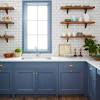 Blue kitchen cabinets are also a great look for the blue kitchen cabinet trend has just got on the radar of many kitchen trend followers. 1