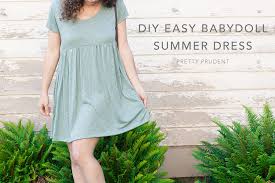 Knitting for children knitting for girls baby dress knitting pattern free. Diy Easy Babydoll Summer Dress With Pattern Pretty Prudent