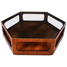 Shop authentic lane furniture tables, case pieces and storage cabinets and seating from top sellers around the world. Mcm Lane Alta Vista Hexagon Coffee Table Walnut And Smoked Glass Style 1121 04 For Sale At 1stdibs