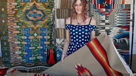 Traditional Nuevo Mexico Chimayo Tapestry