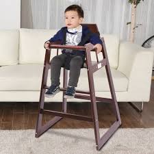 42 Off Baby High Chair Wooden Stool Infant Feeding Children Toddler Restaurant Natural Baby High Chair Wooden Baby High Chair High Chair