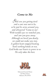 Mailing a custom memorial card is a lovely gesture and will make friends and family who aren't. Jol Funeral Tributes Creating Meaningful Memories To Celebrate The Life Of A Loved One