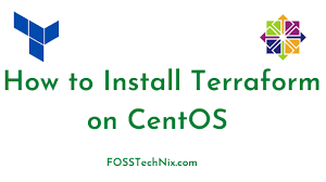 Este comando no modificará la infraestructura. How To Install Terraform On Centos 7 8