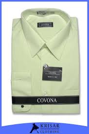 Men S Solid Mint Light Green Color Dress Shirt W Convertible Cuffs Designer Clothes For Men Green Shirt Dress Shirts