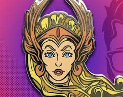 Pin de sombrero de She Ra He Man Masters of the Universe. El pin de esmalte  duro es un regalo PERFECTO para todos.