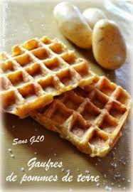 Sans Glo Gaufre Pomme De Terre Gaufres Recette Gaufre