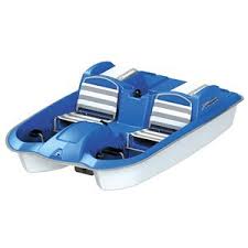 All current sun dolphin boats: Sun Dolphin 7 8 Laguna Pedal Boat Blue West Marine