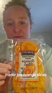 #traderjoedryfruit orange slices