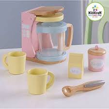 Kidkraft Pastel Coffee Set Walmart Com Kids Play Kitchen Kids Kitchen Accessories Kids Play Kitchen Set